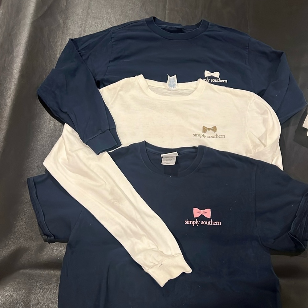 Simply Southern Bundle - 3 tees, size small